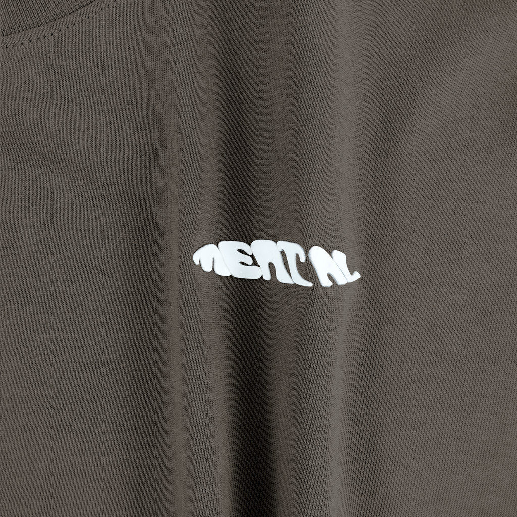 MENTAL EVERYDAY BOXY T-SHIRT /POWDER/