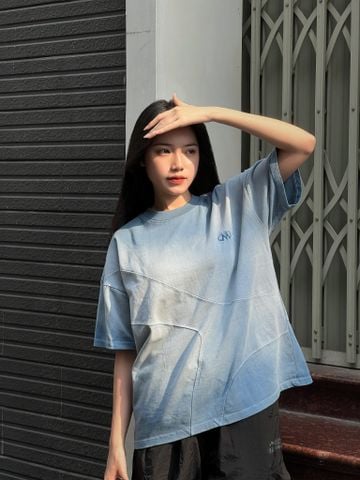 MENTAL EMBROIDERY WASH BOXY T - SHIRT