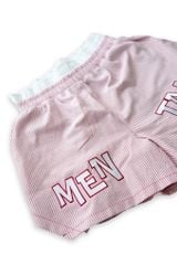 MENTAL VACATION PINSTRIPE SHORTS