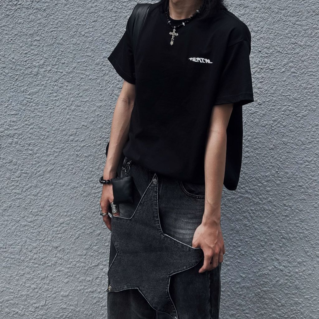 MENTAL EVERYDAY BOXY T-SHIRT /POWDER/