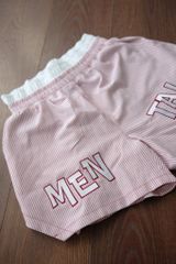 MENTAL VACATION PINSTRIPE SHORTS