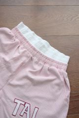 MENTAL VACATION PINSTRIPE SHORTS