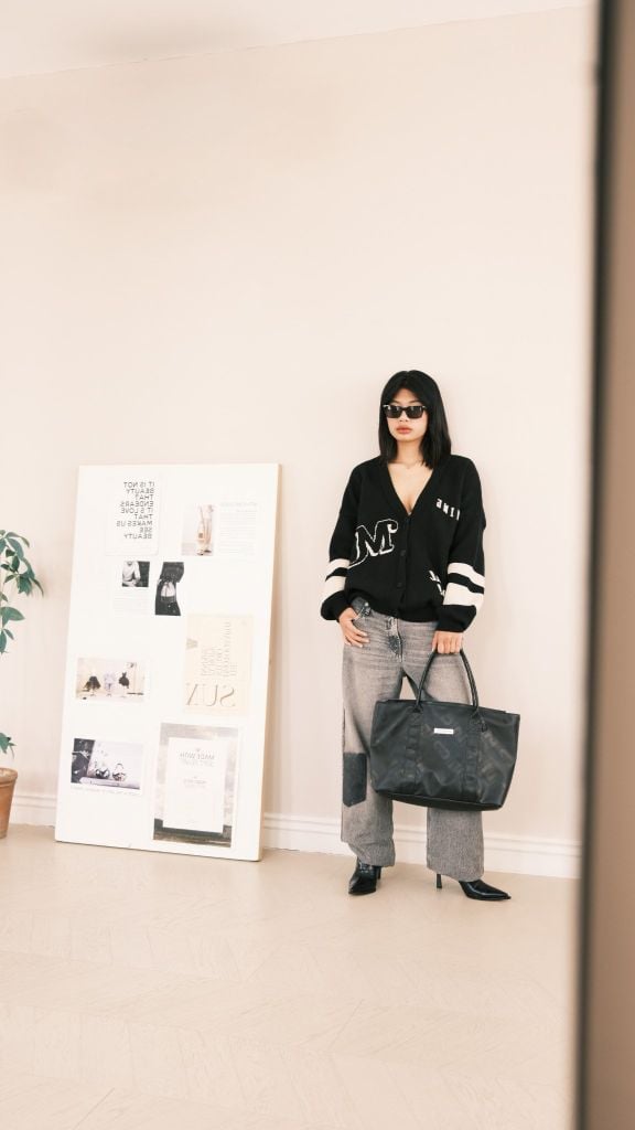 MENTAL STRIPES KNIT CARDIGAN