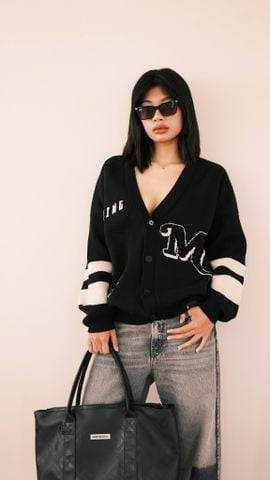 MENTAL STRIPES KNIT CARDIGAN