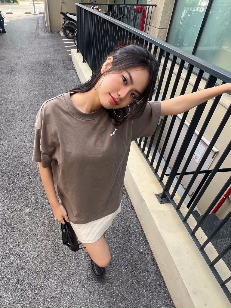 MENTAL EVERYDAY BOXY T-SHIRT /POWDER/