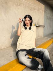 MENTAL EVERYDAY BOXY T-SHIRT /POWDER/