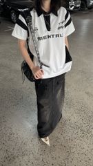 MENTAL COMBINE FOOTBALL POLO SHIRT BOXY