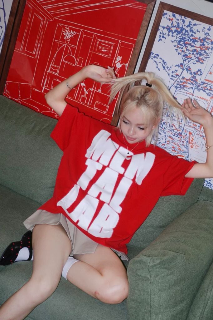 MENTAL BIG LOGO BOXY T - SHIRT