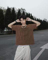 MENTAL ATELIER MTL BLEACHED BOXY T-SHIRT