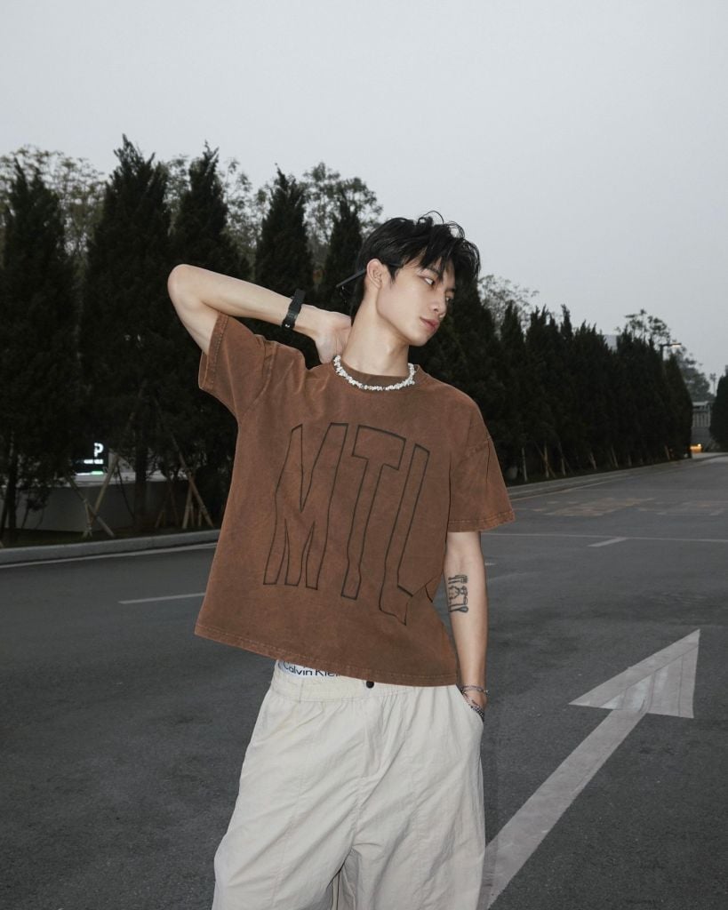 MENTAL ATELIER MTL BLEACHED BOXY T-SHIRT