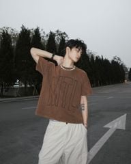 MENTAL ATELIER MTL BLEACHED BOXY T-SHIRT