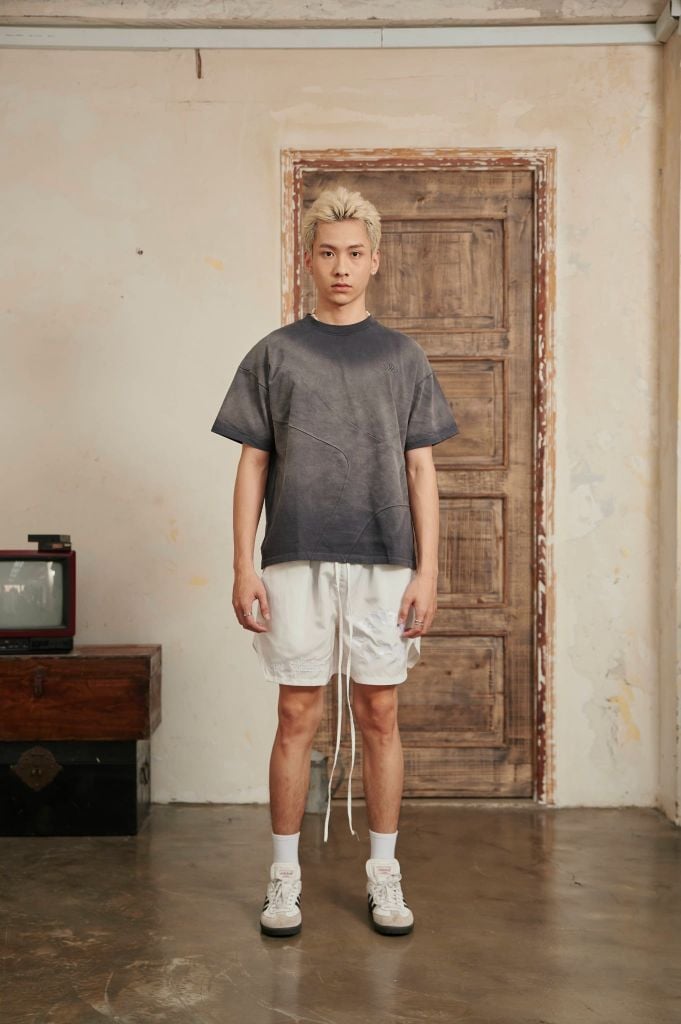 MENTAL EMBROIDERY WASH BOXY T - SHIRT