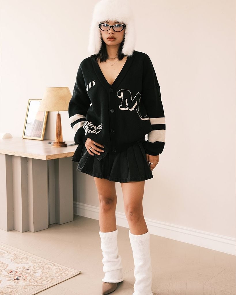 MENTAL STRIPES KNIT CARDIGAN