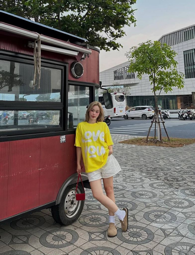 MENTAL LOVE YOU BOXY T-SHIRT