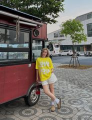 MENTAL LOVE YOU BOXY T-SHIRT