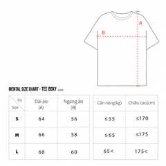 MENTAL ATELIER 84 BOXY T-SHIRT