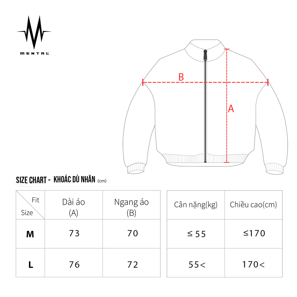 MENTAL ZIPPER INITIAL JACKET