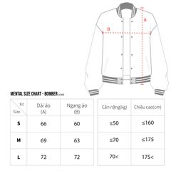 MENTAL COLLEGE VARSITY JACKET