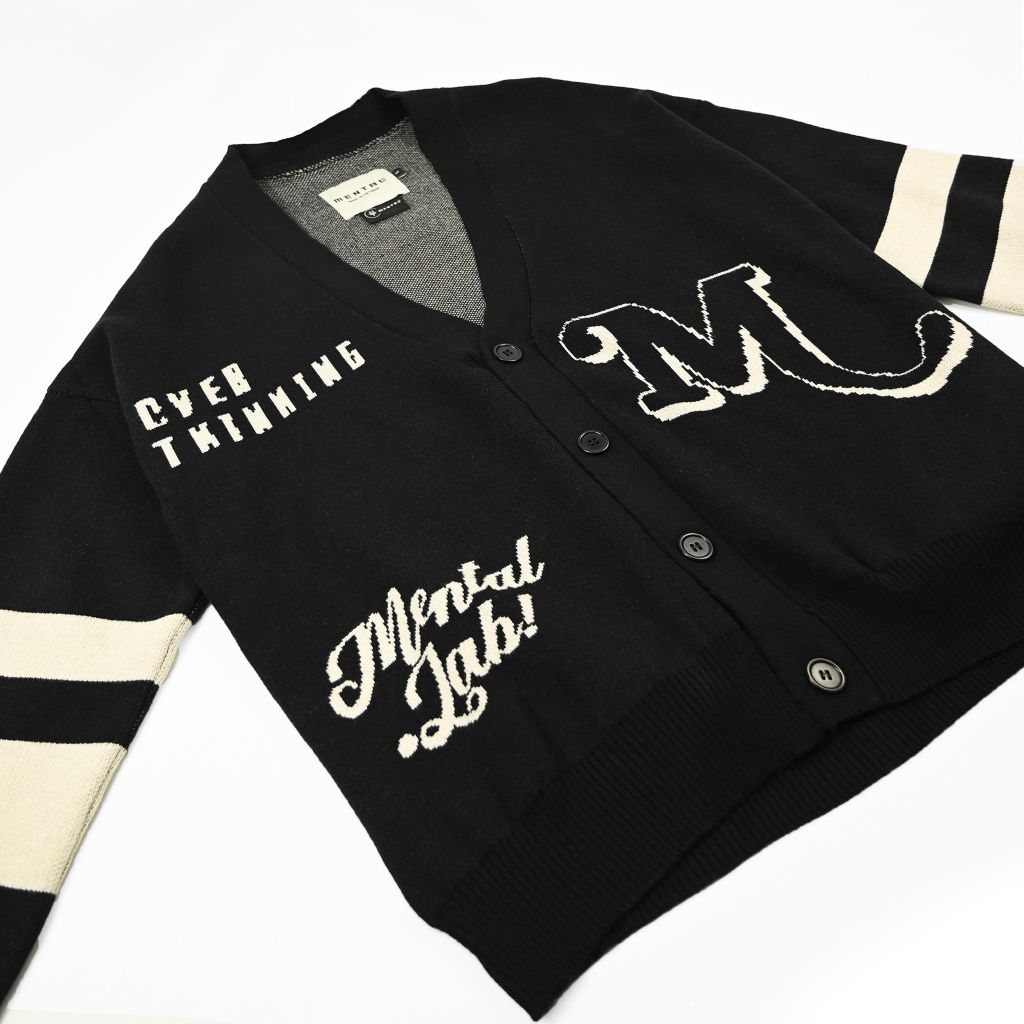 MENTAL STRIPES KNIT CARDIGAN