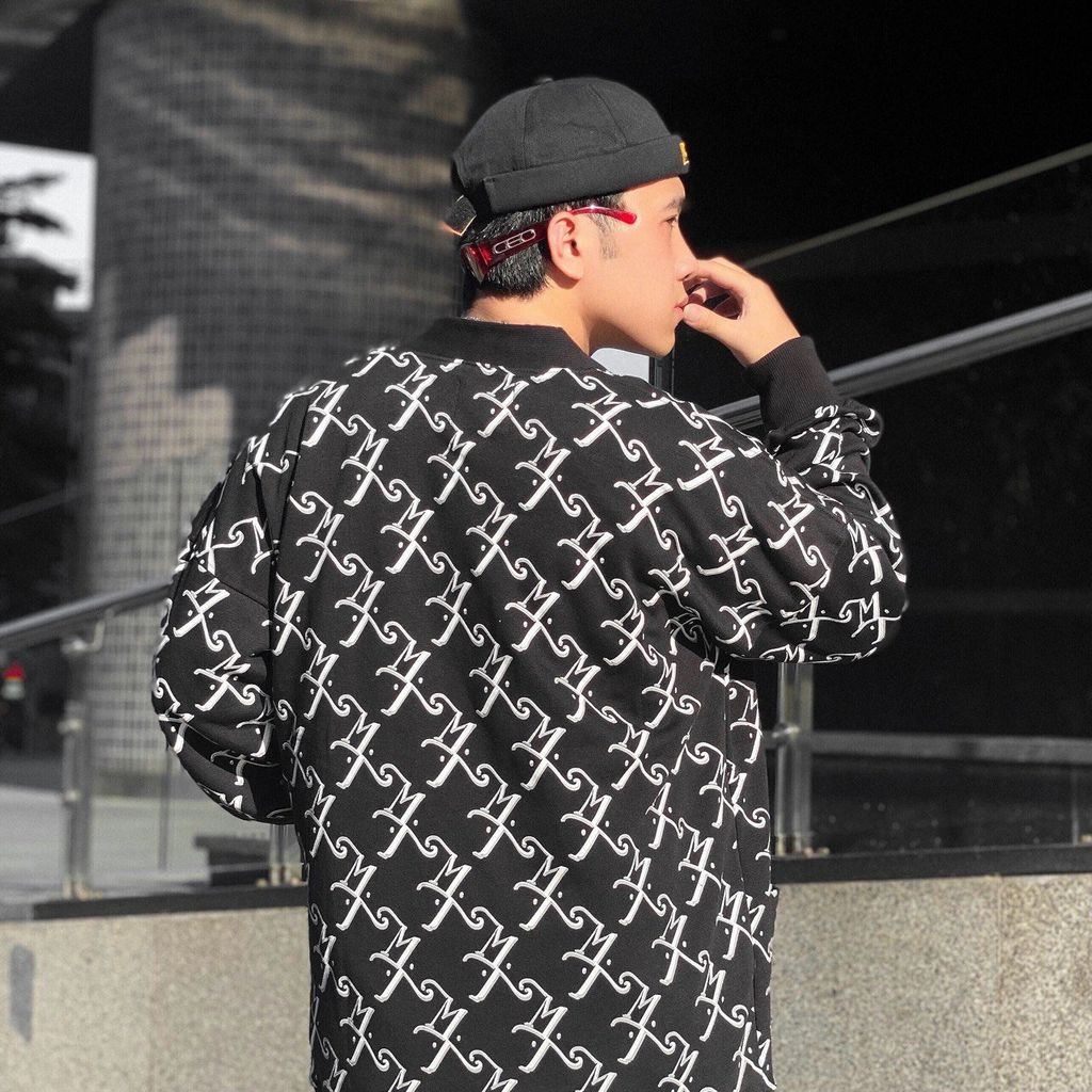 MENTAL MT MONOGRAM CARDIGAN