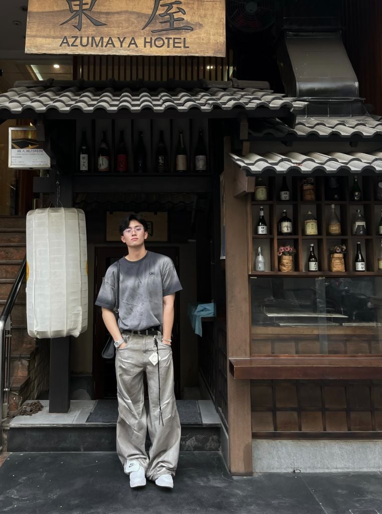 MENTAL EMBROIDERY WASH BOXY T - SHIRT