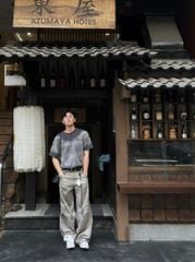 MENTAL EMBROIDERY WASH BOXY T - SHIRT