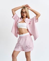 MENTAL VACATION PINSTRIPE SHIRT