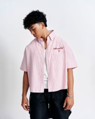MENTAL VACATION PINSTRIPE SHIRT