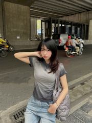 MENTAL EMBROIDERY WASH BABY T - SHIRT