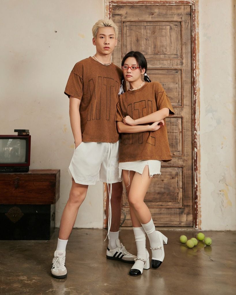 MENTAL ATELIER MTL BLEACHED BOXY T-SHIRT