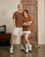 MENTAL ATELIER MTL BLEACHED BOXY T-SHIRT