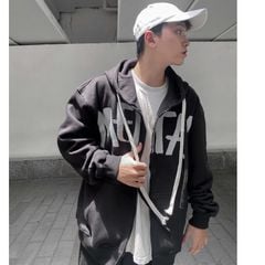 MENTAL PRINTED HOODIE ZIP