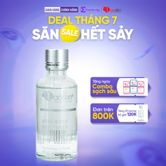 Nước cân bằng da Toner Laaskin hỗ trợ dưỡng ẩm da, giảm mụn, dưỡng trắng và se khít lỗ chân lông Acne & Oily Skin Toner 50ml
