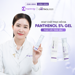 Gel dưỡng phục hồi PANTHENOL 5% GEL CALMING & SMOOTHES SKIN giúp làm dịu và dưỡng ẩm làn da The Gentinol 0221 50g