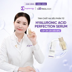 Tinh chất HA siêu phân tử thúc đẩy khả năng tái tạo, phục hồi, trẻ hóa da, dưỡng ẩm, làm mờ vết thâm, hỗ trợ da căng bóng, mịn màng The Gentinol 0221 30ml