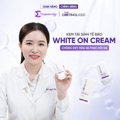 Kem WHITE ON REPAIR CREAM ( white-on repair cream) tái sinh tế bào, khôi phục sự cân bằng da The Gentinol 0221 50g