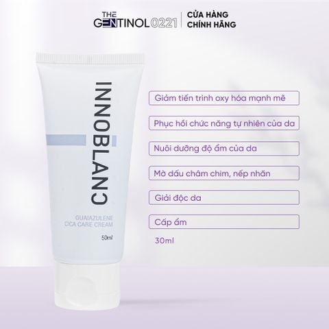 Kem phục hồi tái tạo làn da Innoblanc Cica Care The Gentinol 0221 50ml