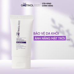 Kem chống nắng Suncream The Gentinol 0221 với độ che phủ 100%, giúp làn da được bảo vệ với 1 màng chắn ngăn các vết nám 40g