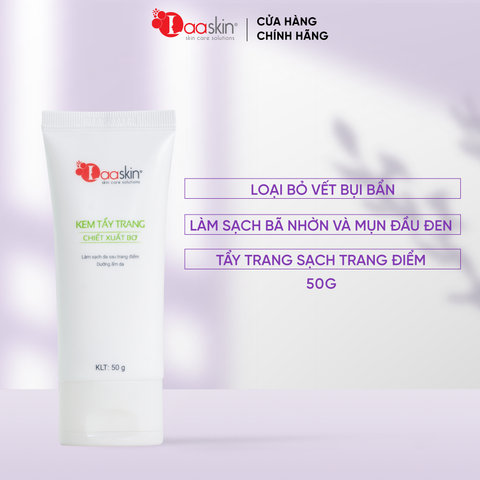 Kem tẩy trang Laaskin chiết xuất từ bơ làm sạch sâu lớp trang điểm và dưỡng ẩm da 50g