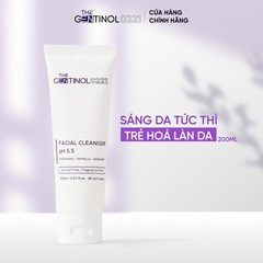 Sữa rửa mặt FACIAL CLEANSER PH5.5 làm sạch da mặt, giúp dưỡng ẩm da, ngăn ngừa mụn The Gentinol 0221 150ml