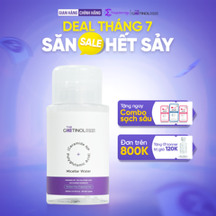 Nước tẩy trang giúp loại bỏ các lớp trang điểm, bụi bẩn, hỗ trợ làm sạch bã nhờn, mụn đầu đen The Gentinol 0221 200ml