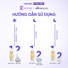 Combo kem phân hủy sắc tố, xử lý nám da, hỗ trợ da trắng sáng mịn màng The Gentinol 0221