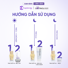 Combo Kem Dưỡng Trắng, Căng Bóng Da, Chống Lão Hoá The Gentinol 0221