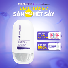 Kem WHITE ON REPAIR CREAM ( white-on repair cream) tái sinh tế bào, khôi phục sự cân bằng da The Gentinol 0221 50g