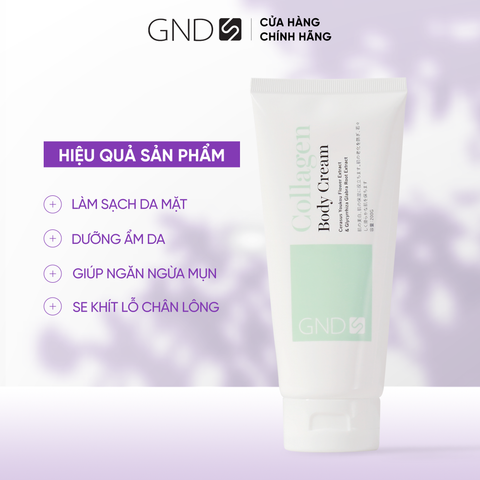 Kem dưỡng trắng da, ngăn ngừa lão hóa, giúp da trẻ trung và mịn màng Collagen Body Cream GND 200g