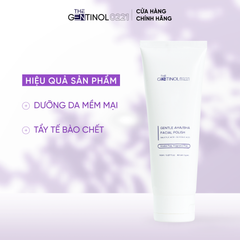 Tẩy tế bào chết mặt và body GENTLE AHA/BHA FACIAL POLISH The Gentinol 0221 ngừa mụn, trắng da, chống oxy hóa cho mọi làn da 150ml