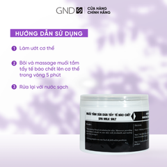 Muối tắm tẩy tế bào chết sữa dừa GND 500g