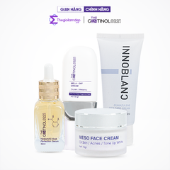 Combo Kem Dưỡng Trắng, Căng Bóng Da, Chống Lão Hoá The Gentinol 0221