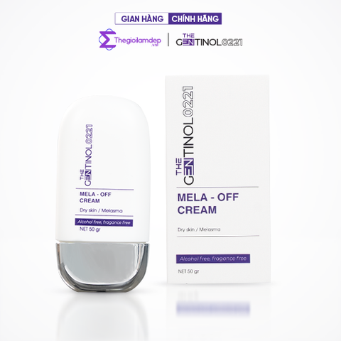 Kem MELA OFF CREAM (mela-off cream) phân hủy sắc tố, xử lý nám da The Gentinol 0221 50gr