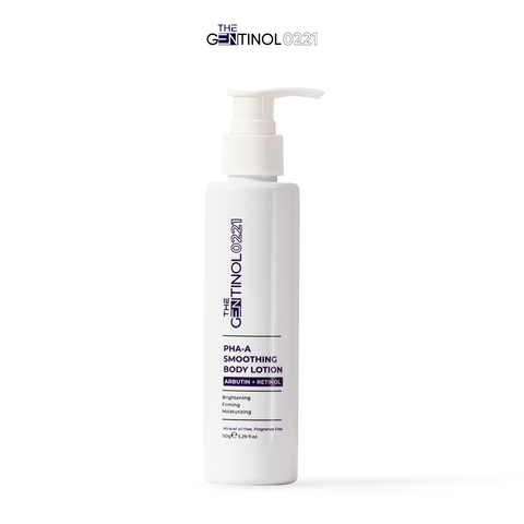 Sữa dưỡng thể làm trắng, săn chắc và dưỡng ẩm da mịn màng PHA-A Smoothing Body Lotion The Gentinol 0221 150g